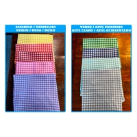 Toalhas xadr�z 1.50 X 1.5m