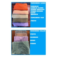 Toalhas pranch�o 3.5 x 3 m.